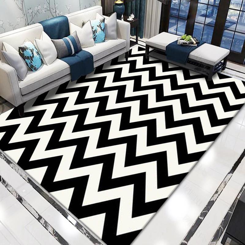 Geometric Pattern Area Rug Kalsten