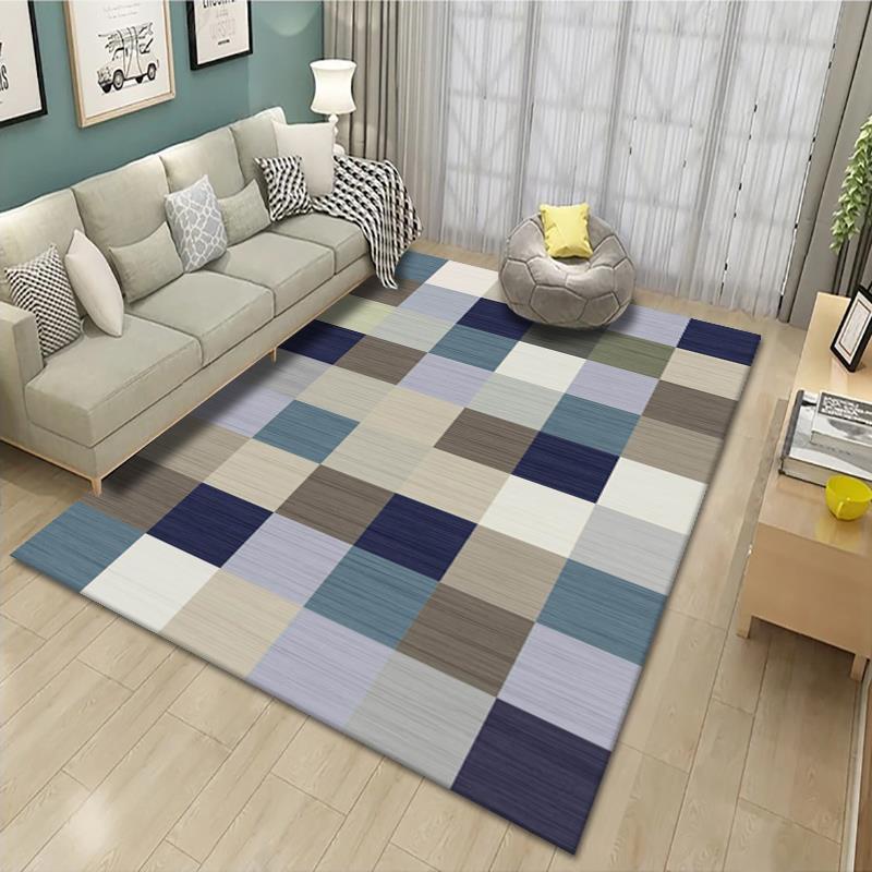 Geometric Patterned Area Rug Kalsten