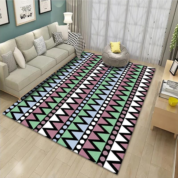 Geometric Patterned Area Rug Kalsten