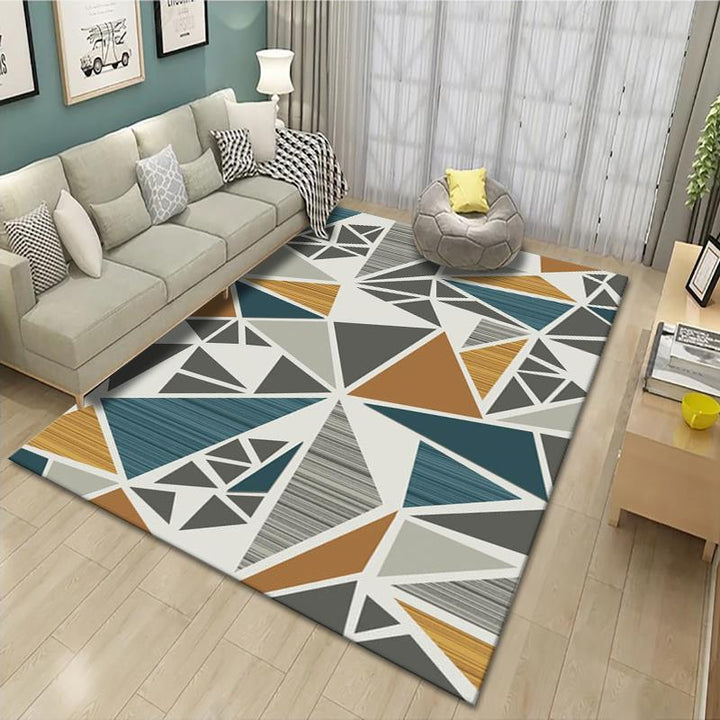 Geometric Patterned Area Rug Kalsten