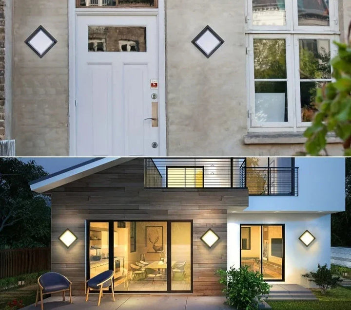 Durable LED wall light for outdoor use - Weatherproof and energy-saving outdoor lighting, ideal for garden and terrace | Noxord