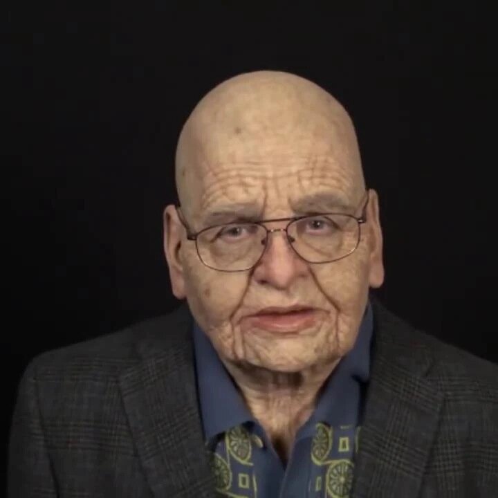 Kalsten | Creepy Old Man Mask – Realistic Latex Halloween Mask for Adults