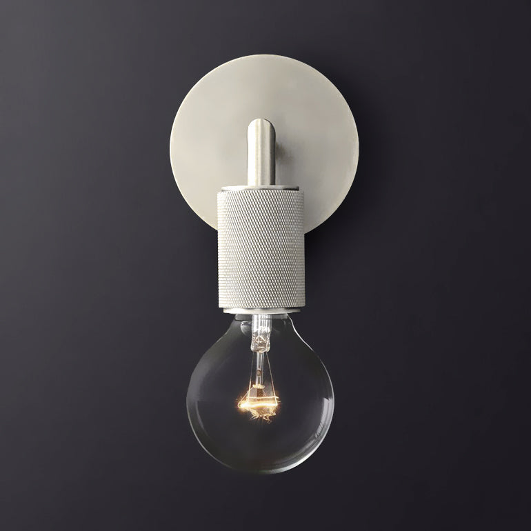 Brass Double Bulb Wall Lamp Noxord