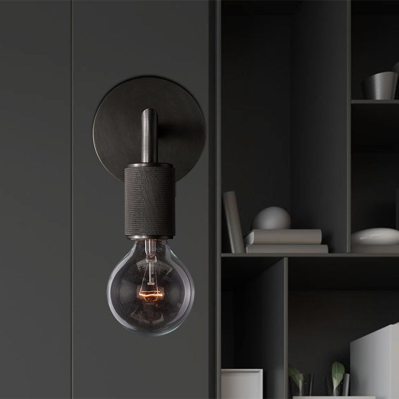 Brass Double Bulb Wall Lamp Noxord