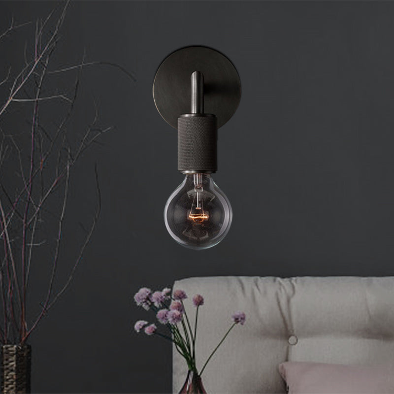 Brass Double Bulb Wall Lamp Noxord