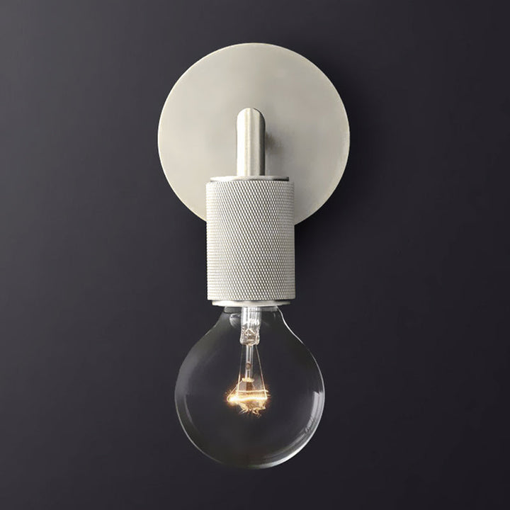 Brass Double Bulb Wall Lamp Noxord
