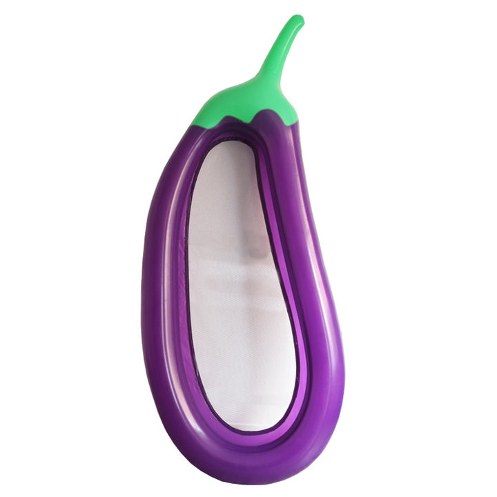 Women's Inflatable Swimming Ring with Eggplant Design Kalsten