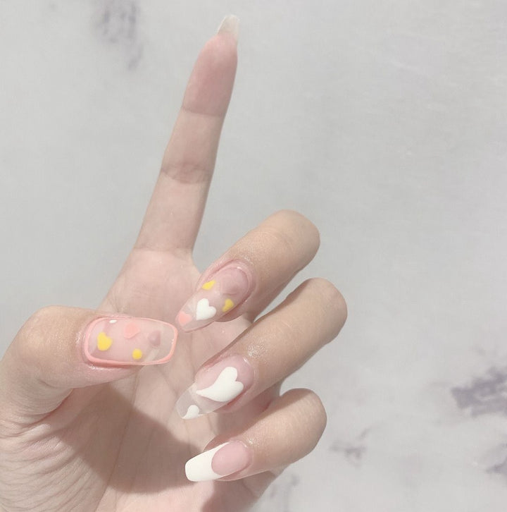 Decorative Heart Nail Art Tips Kalsten
