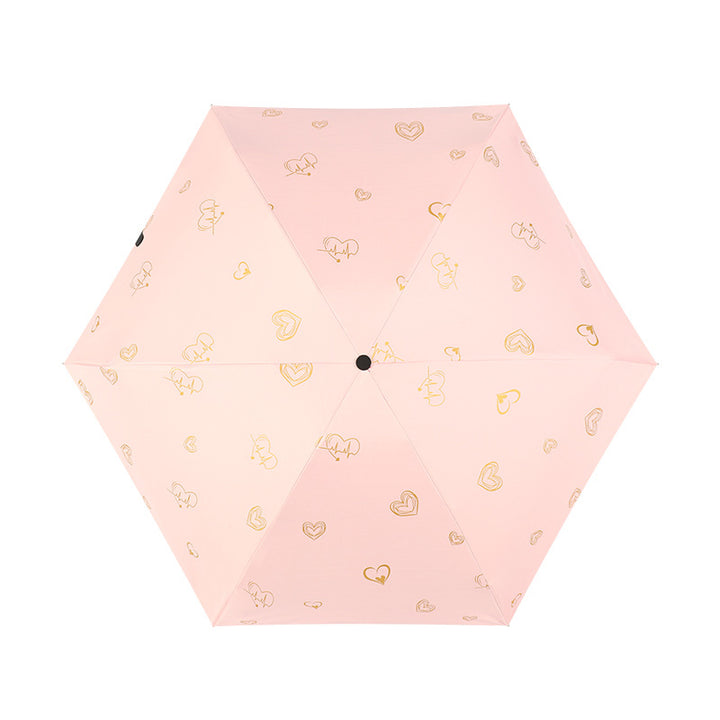 Women's compact UV protection folding umbrella Kalsten