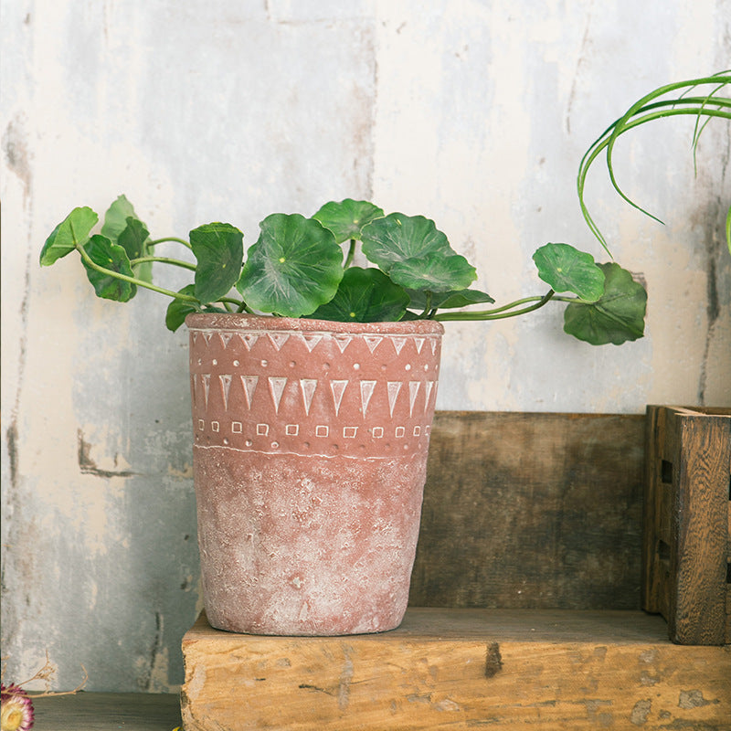 Rustic plant pot Kalsten