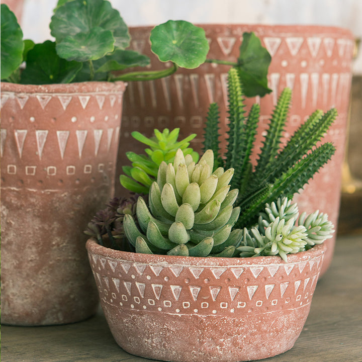 Rustic plant pot Kalsten