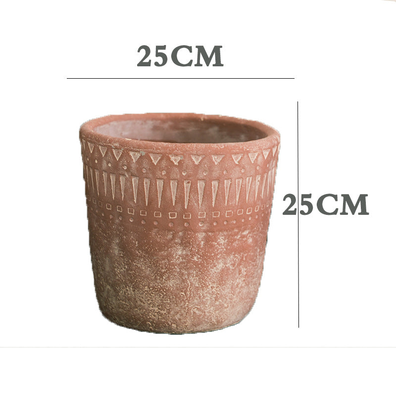 Rustic plant pot Kalsten