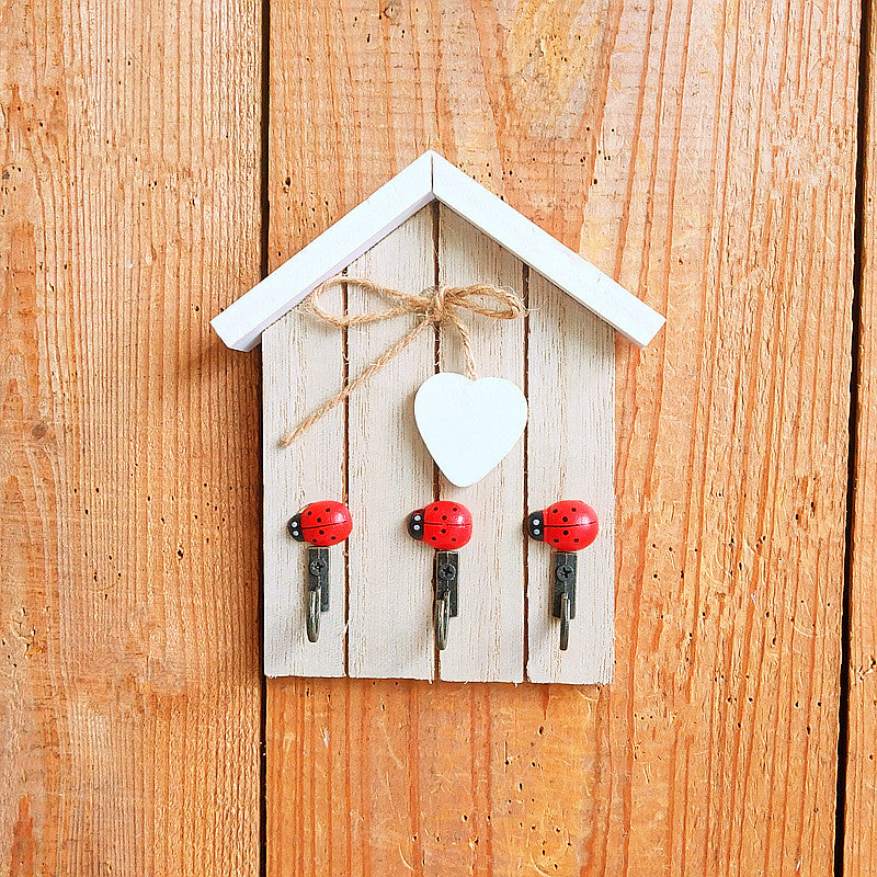 Playful Rabbits Theme Wall Hook Rack