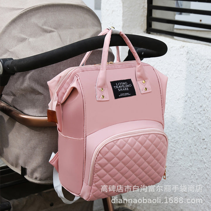 Quilted Multi-Functional Travel Backpack Kalsten