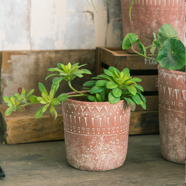 Rustic plant pot Kalsten
