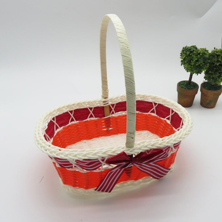 Decorative Handwoven Easter Basket Kalsten