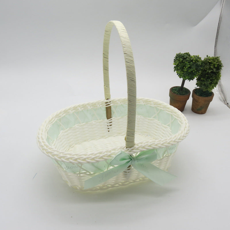 Decorative Handwoven Easter Basket Kalsten