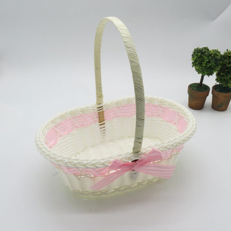 Decorative Handwoven Easter Basket Kalsten