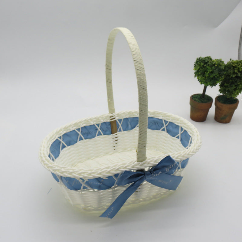 Decorative Handwoven Easter Basket Kalsten