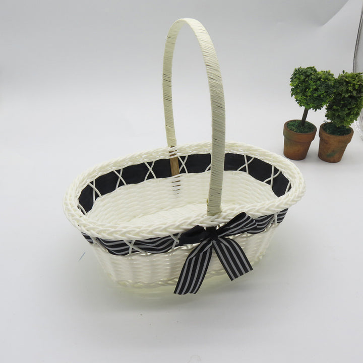 Decorative Handwoven Easter Basket Kalsten