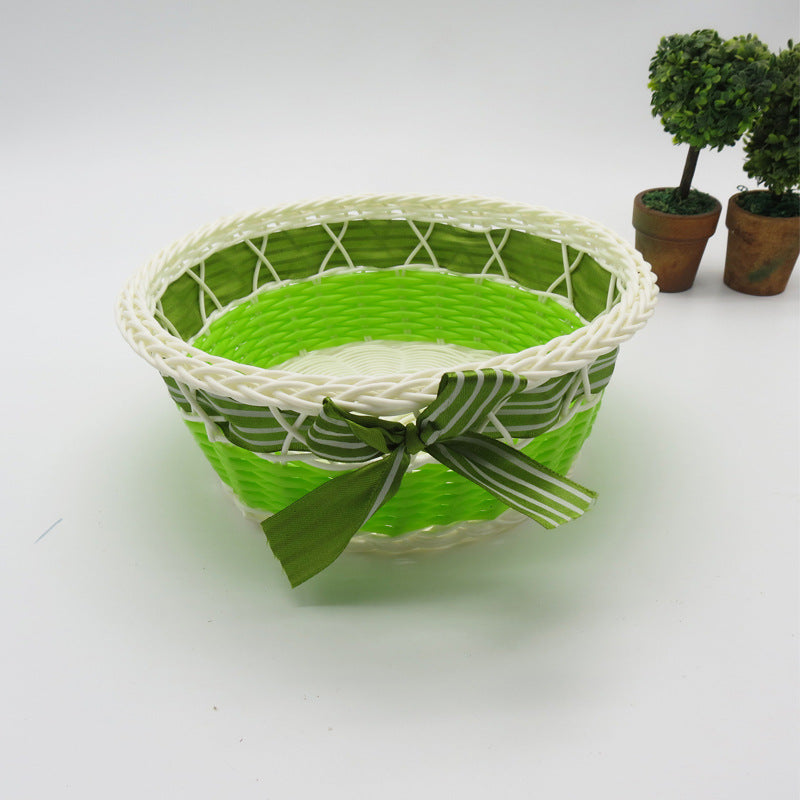 Decorative Oval Woven Storage Basket Kalsten