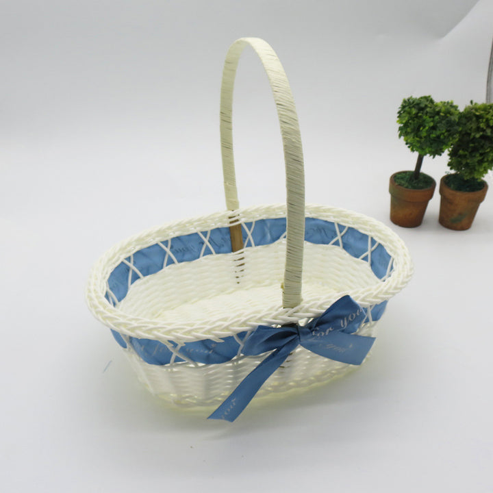 Decorative Handwoven Easter Basket Kalsten