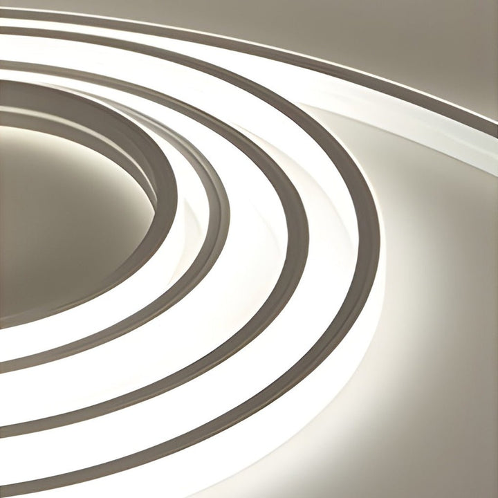 24V Waterproof Recessed Silicone Side-Emitting & Flat LED Strip Lights for Step and Deck Lighting | Kalsten
