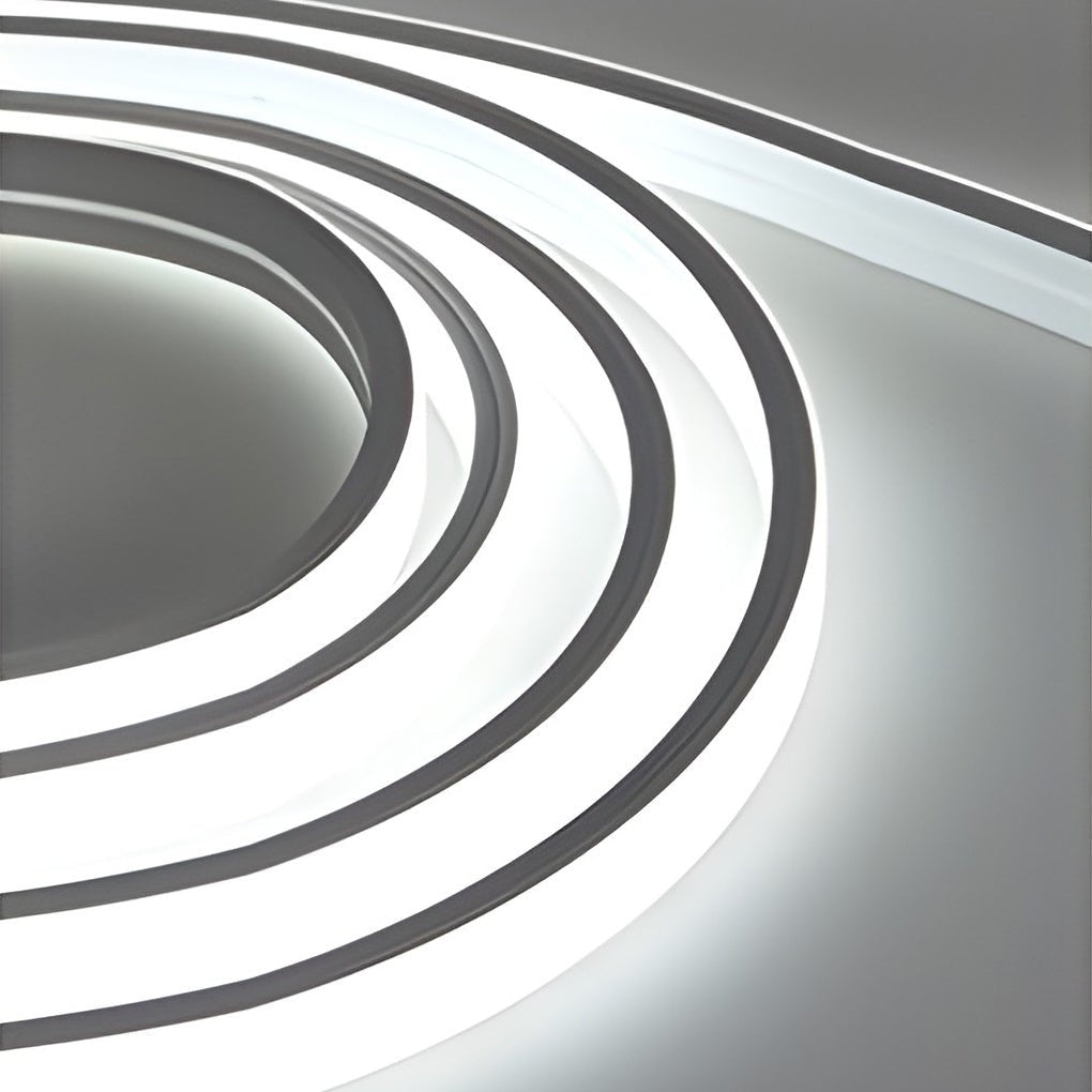 0.39'' Waterproof Recessed LED Under Tread Stair Lighting Modern Flexible Strip Light | Kalsten