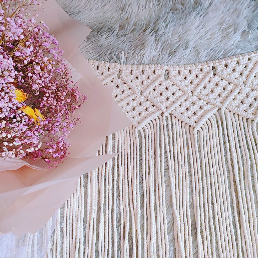 Decorative Fringe Macrame Wall Hanging Kalsten