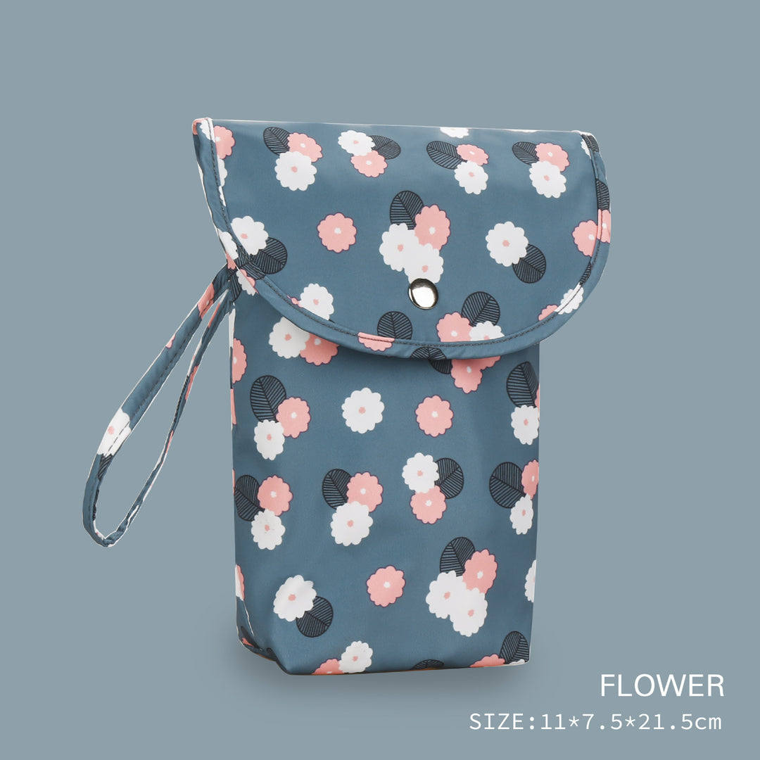 Insulated beverage carrier bag with stylish lemon pattern Kalsten