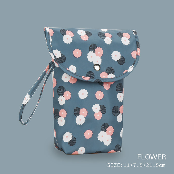 Insulated beverage carrier bag with stylish lemon pattern Kalsten