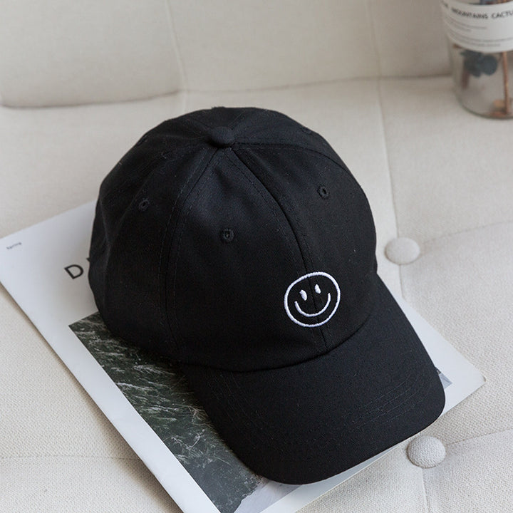 Women's Adjustable Smile Embroidered Cap Kalsten