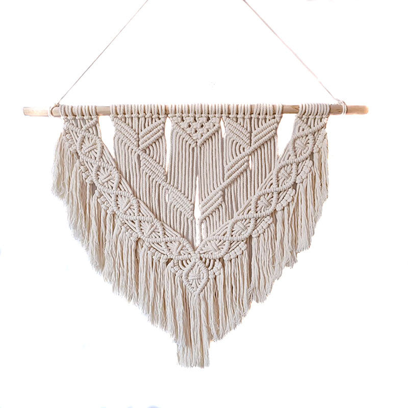 Bohemian Macrame Fringe Wall Hanging Kalsten