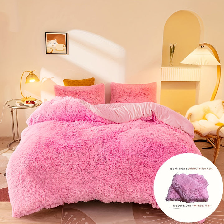 Luxurious Velvet Duvet Cover Set for Ultimate Comfort Noxord