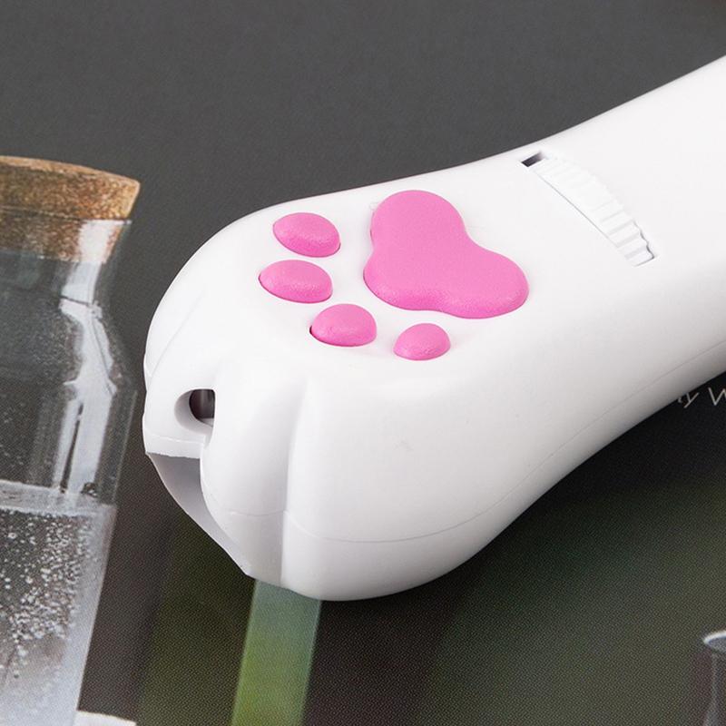 Kalsten | PurrPlay USB Rechargeable Cat Laser Toy – Interactive LED Light with 4 Cartridges