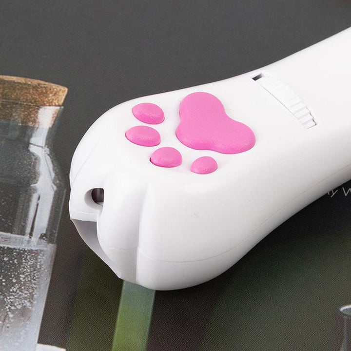 PurrPlay USB Rechargeable Cat Laser Toy – Interactive LED Light with 4 Patterns | Kalsten