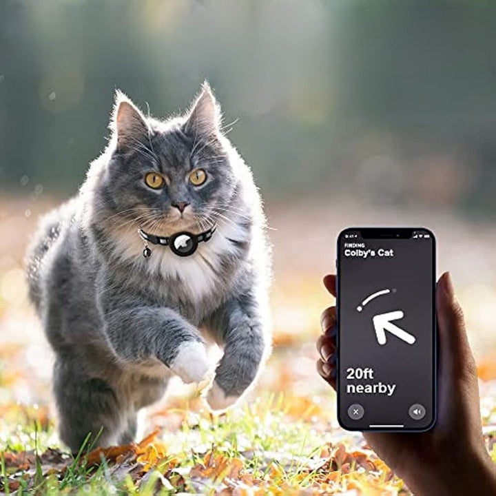 Cat Collar with Bell and GPS Holder Noxord