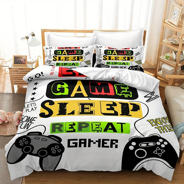 GameDreamer: Luxury Duvet Cover for Adventurous Bedrooms Noxord