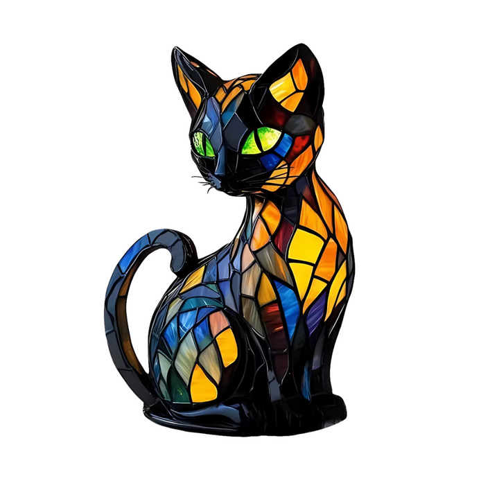 Lumikat Handmade Glow-in-the-Dark Cat Lamp – Ambient Lighting and Gift | Kalsten