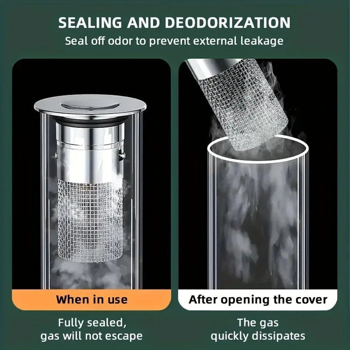 Kalsten | Stainless Steel Pop-Up Drain Strainer for Effortless Clog Prevention