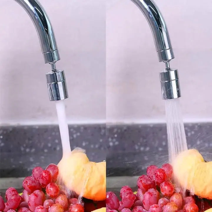 Noxord | 360° Faucet Attachment – Splash-Free with 2 Spray Modes