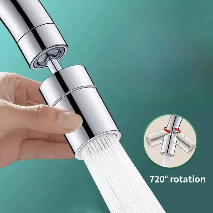 Noxord | 360° Faucet Attachment – Splash-Free with 2 Spray Modes