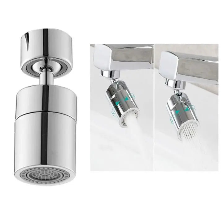 Noxord | 360° Faucet Attachment – Splash-Free with 2 Spray Modes