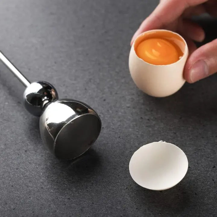 Kalsten | Stainless Steel Egg Opener – Precise Opening with Tapping Effect