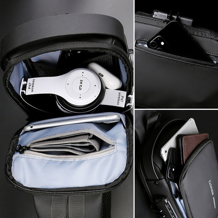 Kalsten | USB Charging Sport Sling Anti-Theft Shoulder Bag