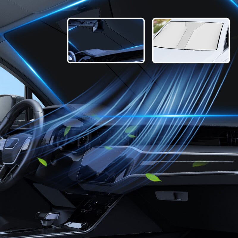 Windshield Sunshade Folding Sun Visor | Kalsten