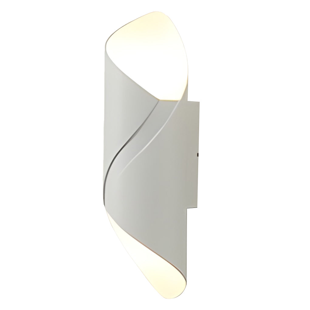 Modern Black Aluminum Outdoor Wall Lamp Kalsten