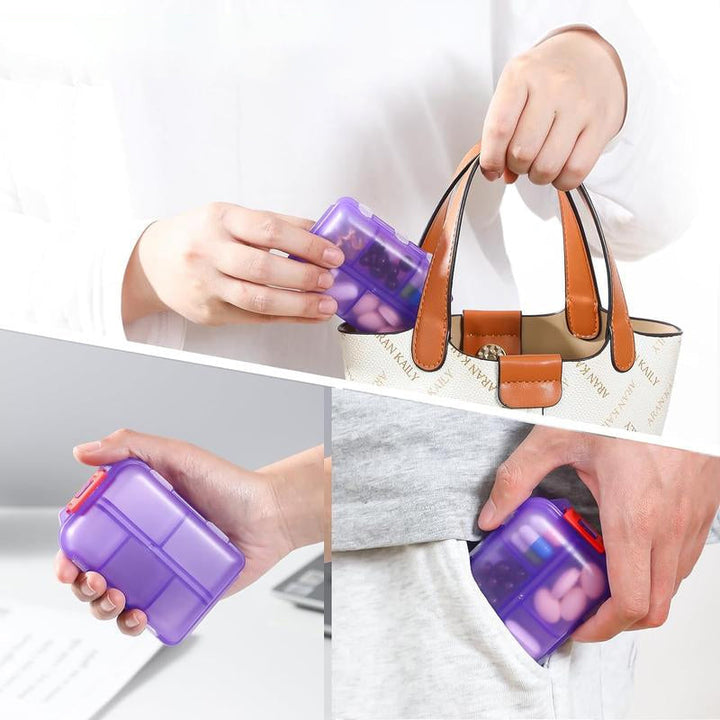 Kalsten | Travel Pill Organizer Box (161 Labels for Customization)