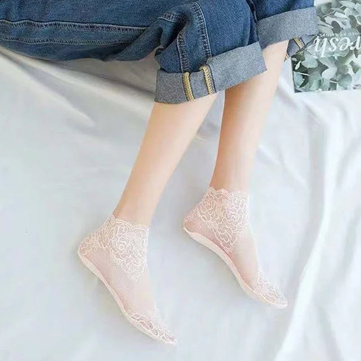 Kalsten | New Ladies Fashion Lace Socks