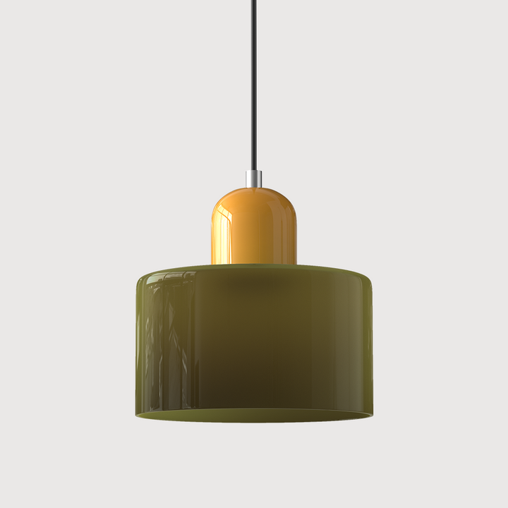 Modern Bauhaus Fresh Glass Pendant Light For Kitchen Island | Kalsten